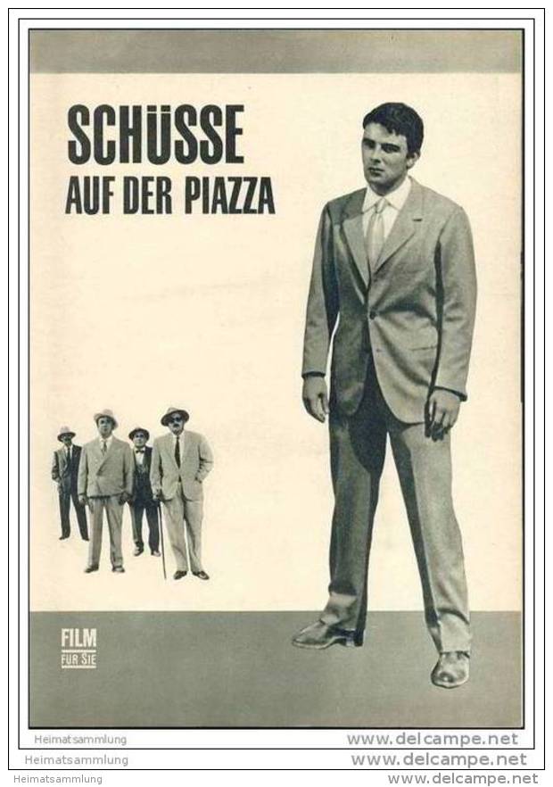 Film Für Sie Progress-Filmprogramm 63/67 - Schüsse Auf Der Piazza - Películas & TV