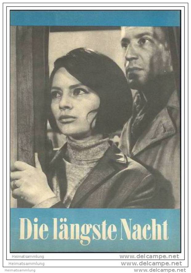 Film Für Sie Progress-Filmprogramm 72/67 - Die Längste Nacht - Películas & TV