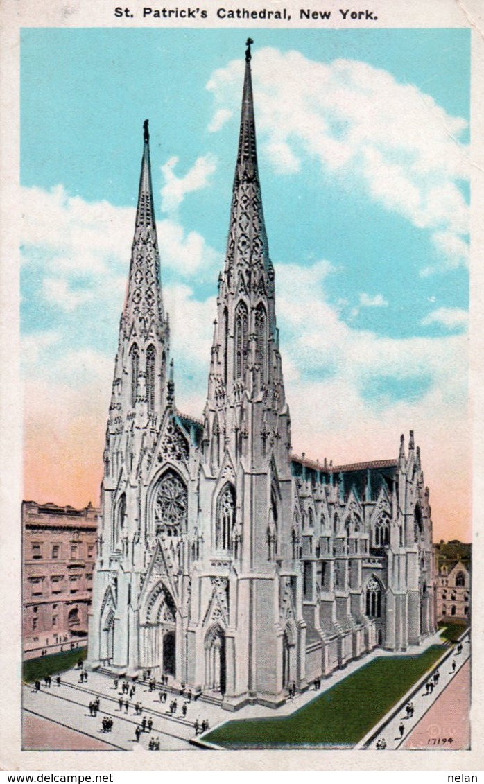 ST. PATRIKS CATHEDRAL-NEW YORK-NON VIAGGIATA - Kirchen