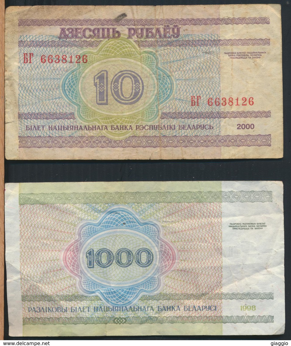 °°° BELARUS - 10 1000 RUBLEI 1998 2000 °°° - Bielorussia