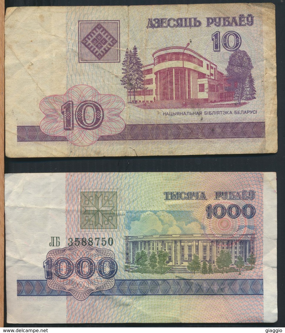 °°° BELARUS - 10 1000 RUBLEI 1998 2000 °°° - Bielorussia