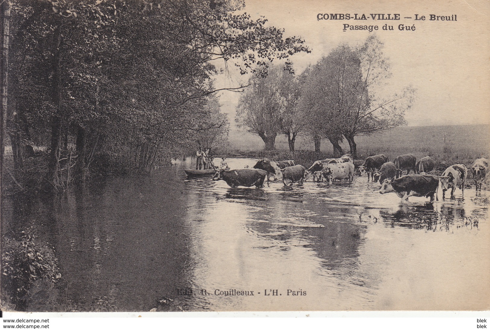 77 . Seine Et Marne .  Combs La Ville . Le  Breuil . Passage Du Gué . - Combs La Ville