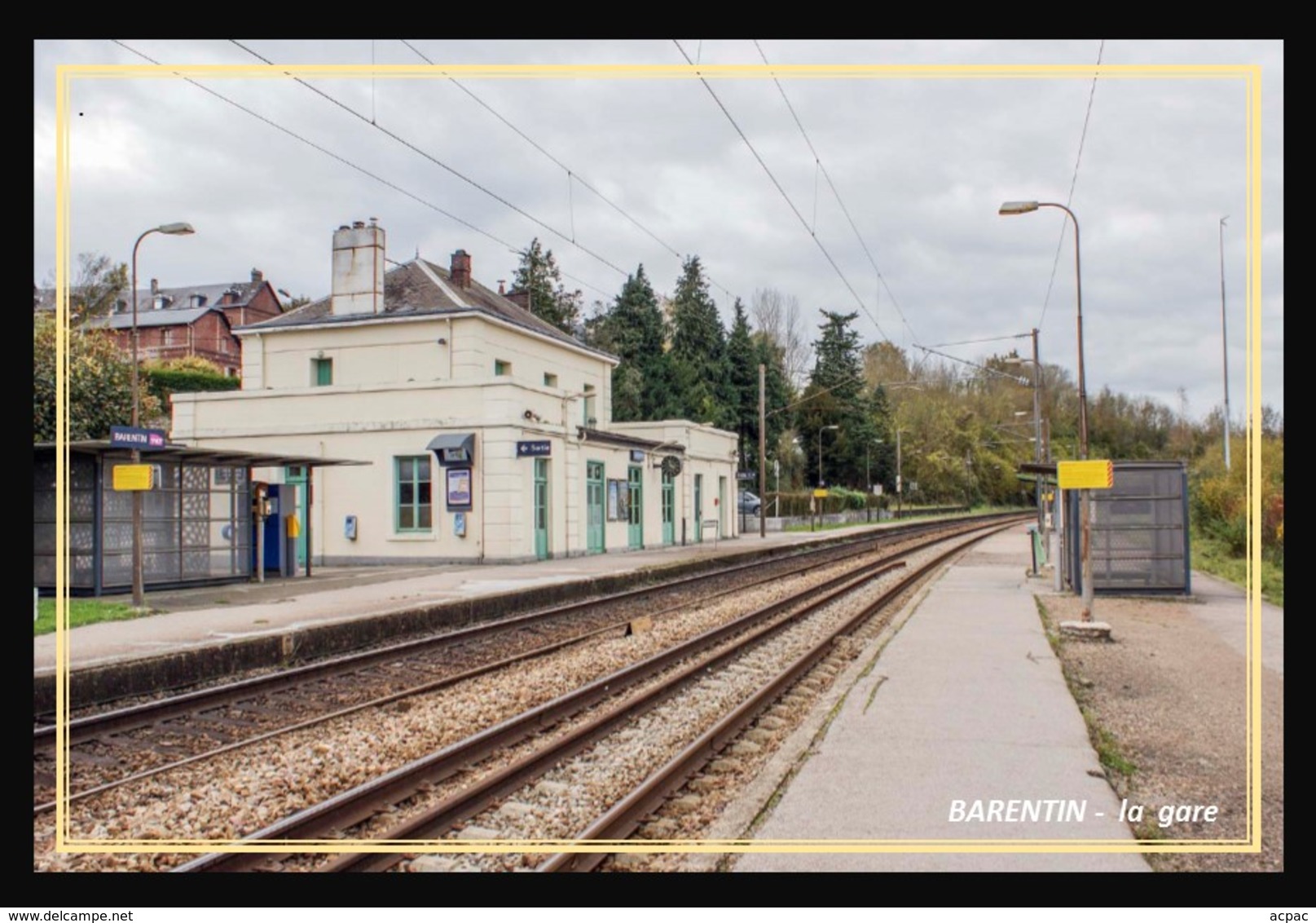 76   BARENTIN   ... Interieur De La Gare ... - Barentin