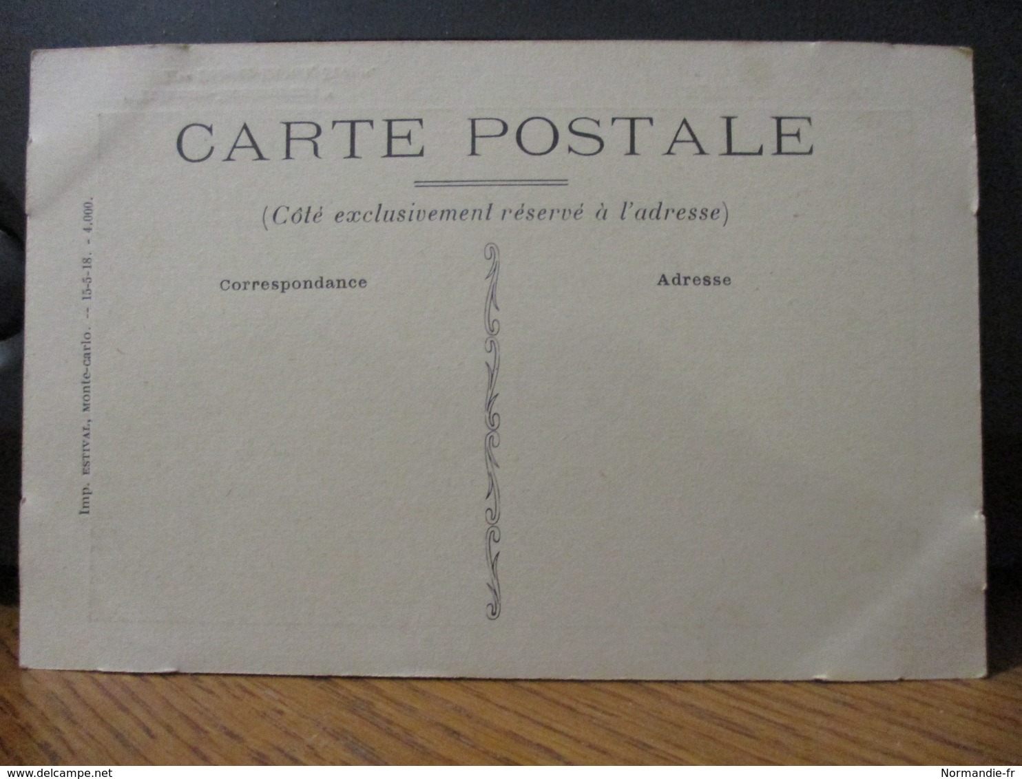 CPA ALPES-MARITIMES 06 MENTON 1918 - TRIANON-RESTAURANT Mme Folmer-Dutoit Propiétaire  - TBE - Menton