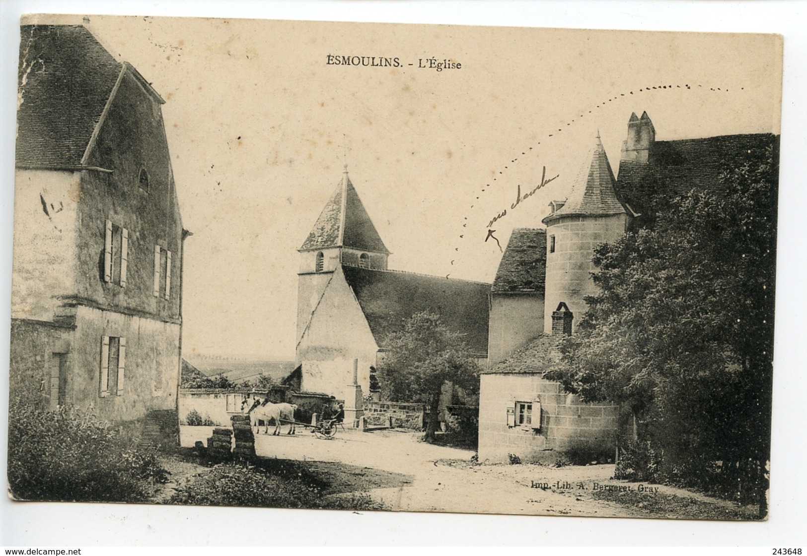 Esmoulins L'église - Other & Unclassified