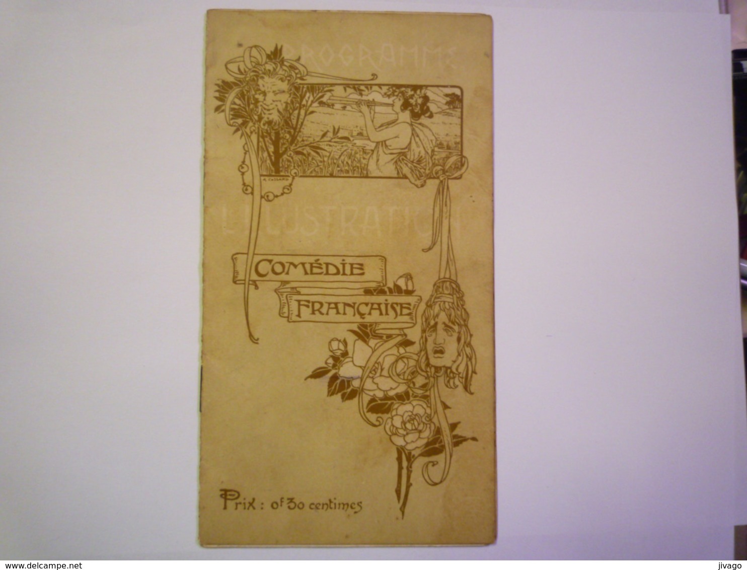 COMEDIE FRANCAISE  :  PROGRAMME  1903    - Programmes