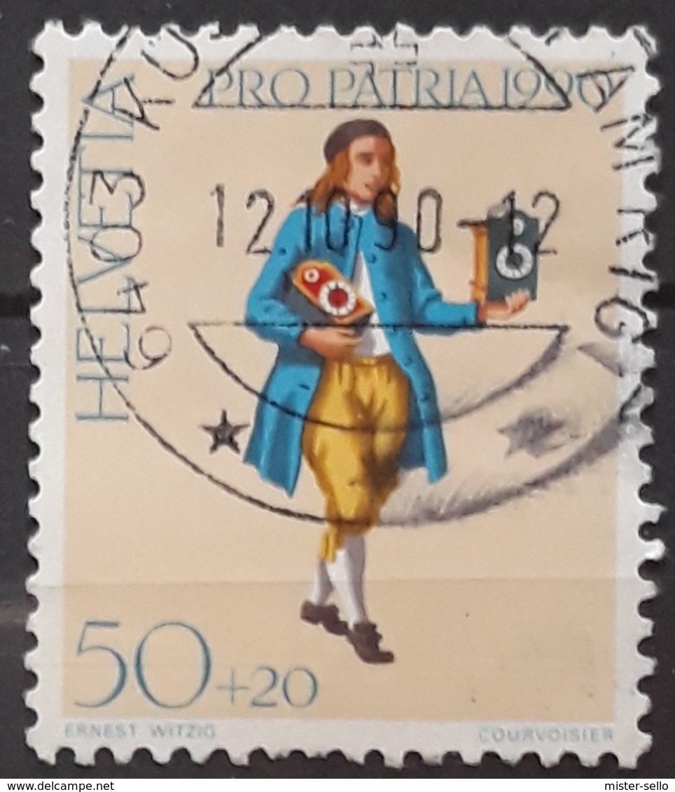 SUIZA 1990 Pro Patria- The 700th Anniversary Of The Art And Culture. USADO - USED. - Used Stamps