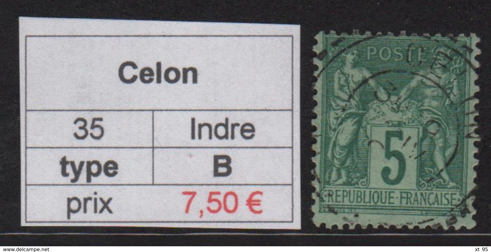 Celon - Indre - Type Sage - Autres & Non Classés