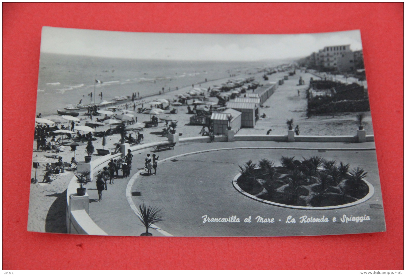 Francavilla Al Mare Chieti La Rotonda E La Spiaggia 1960 - Other & Unclassified