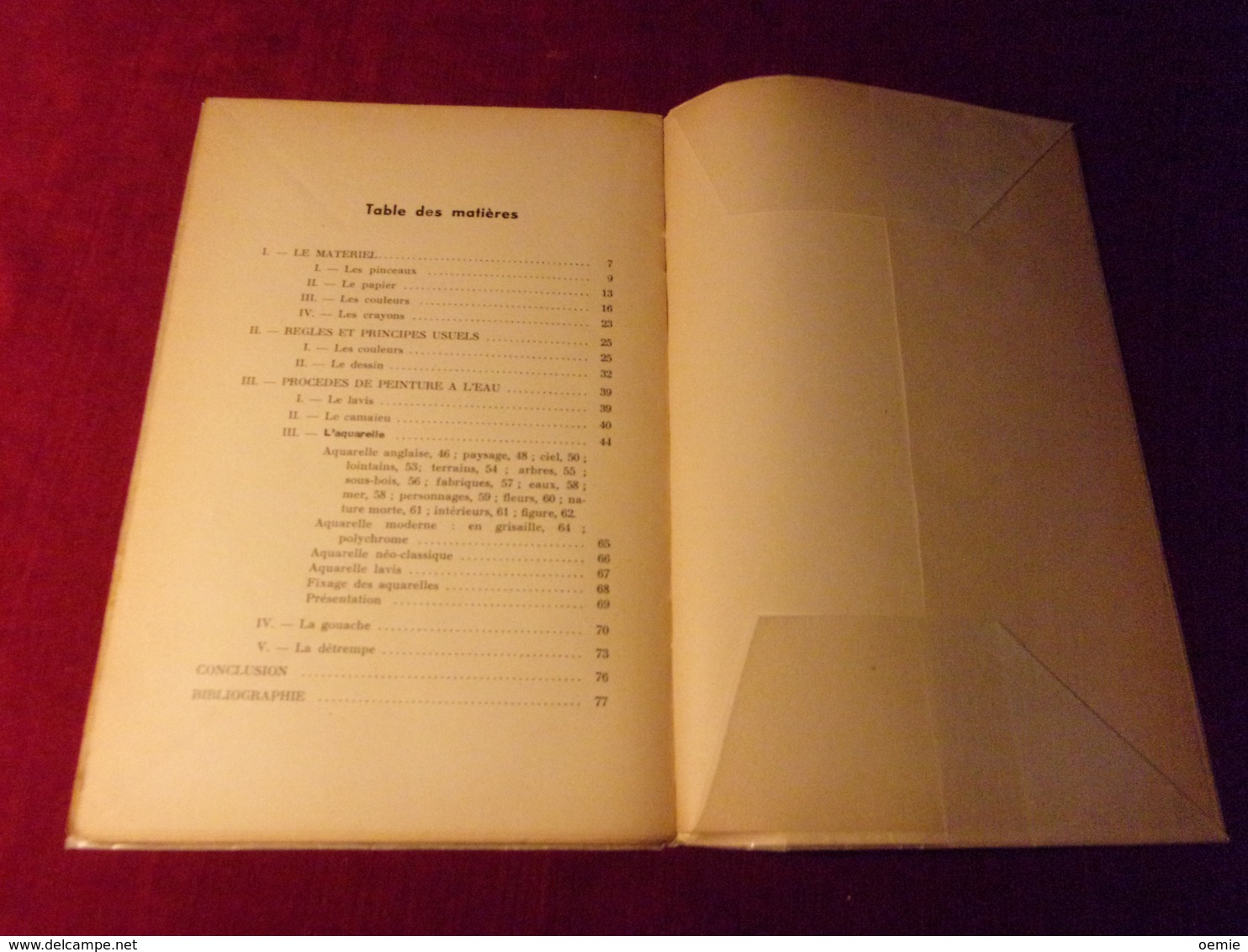 MANUEL DE PEINTURE A L'EAU PAR MAUPAN  EDITION H LAURENS PARIS  1956 - Práctico