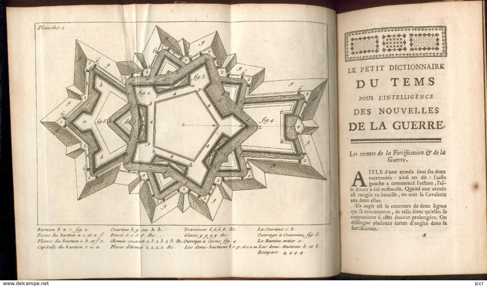 Le Petit Dictionnaire Du Tems, Pour L'intelligence Des Nouvelles De La Guerre Par M.L'Admiral - 1747 - 1701-1800