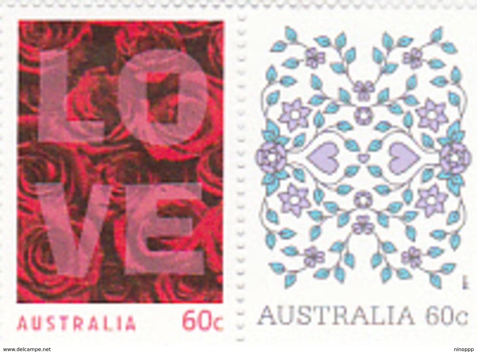 Australia ASC 2856-2857 2011 Love Set MNH - Neufs