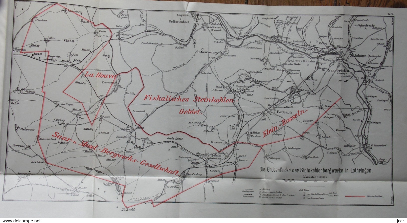 Saar- und Mosel-Bergwerks-Gesellschaft/Karlingen in Lothringen/Zum IX Allgemeinen Deutschen Bergmannstag 7-10 Sept. 1904