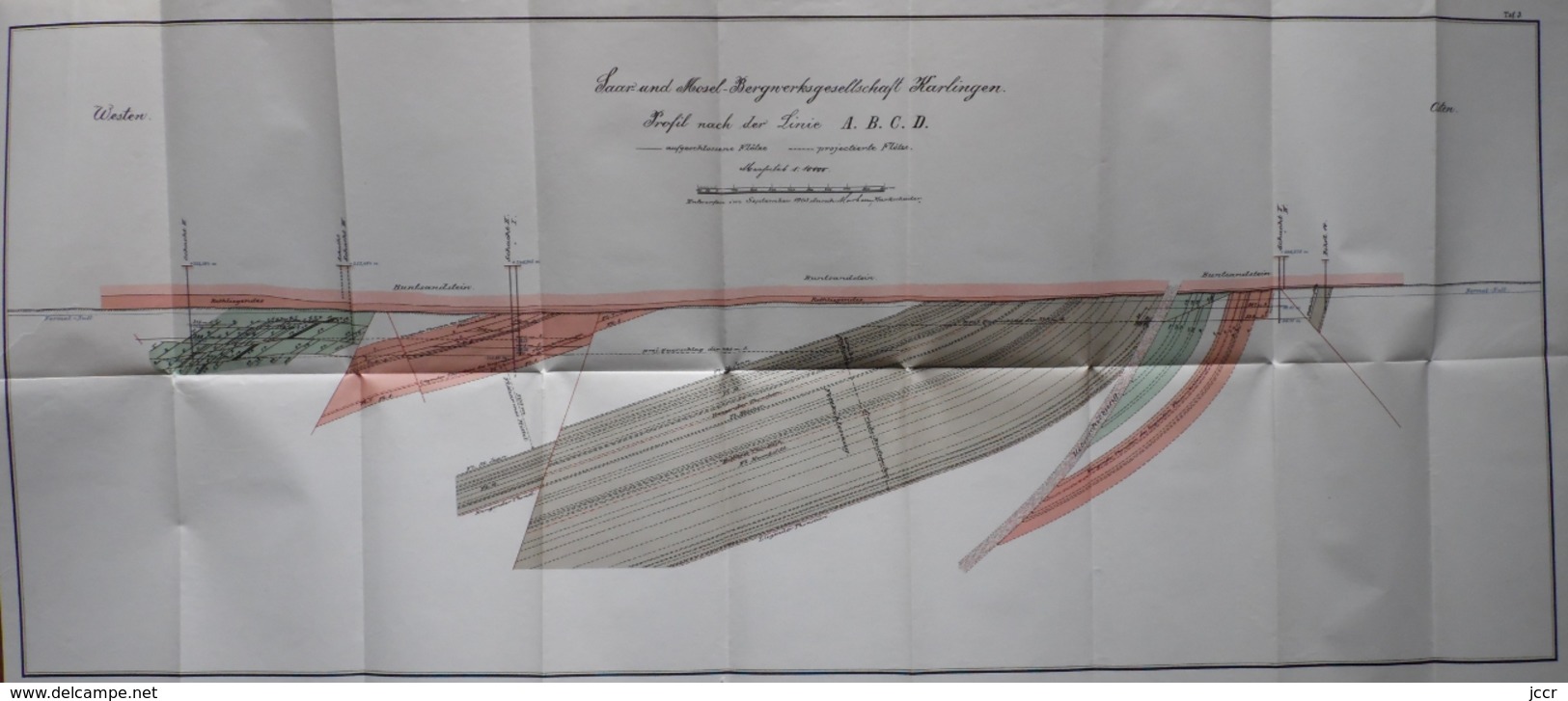 Saar- und Mosel-Bergwerks-Gesellschaft/Karlingen in Lothringen/Zum IX Allgemeinen Deutschen Bergmannstag 7-10 Sept. 1904