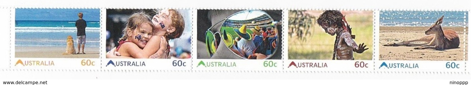 Australia ASC 2907c 2011 Living Australians Strip MNH - Ongebruikt