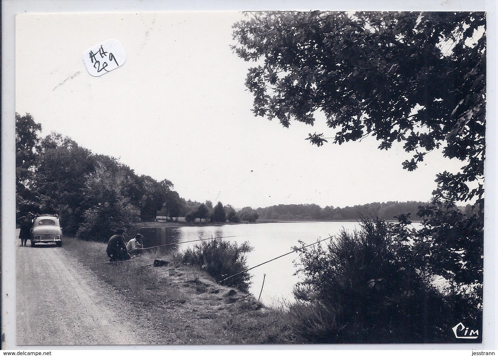 MONTEL-DE-GELAT- L ETANG NEUF- LES PECHEURS EN ACTION- CIM 632675 - Autres & Non Classés