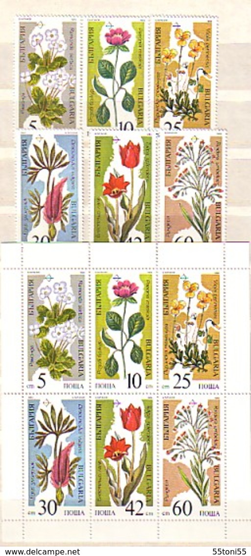 1989  Plants FLOWERS  (Fleurs)   6v. + S/M -MNH - Andere & Zonder Classificatie