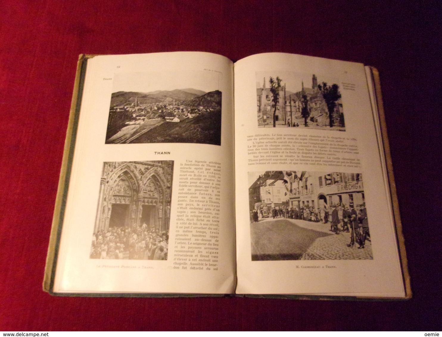 GUIDES ILLUSTRES MICHELIN DES CHAMPS DE BATAILLE 1914 / 1918  L'ALSACE ET LES COMBATS   DES VOSGES