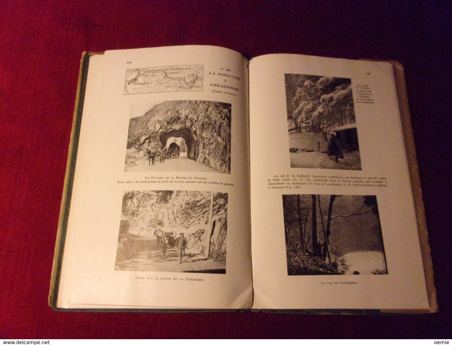 GUIDES ILLUSTRES MICHELIN DES CHAMPS DE BATAILLE 1914 / 1918  L'ALSACE ET LES COMBATS   DES VOSGES