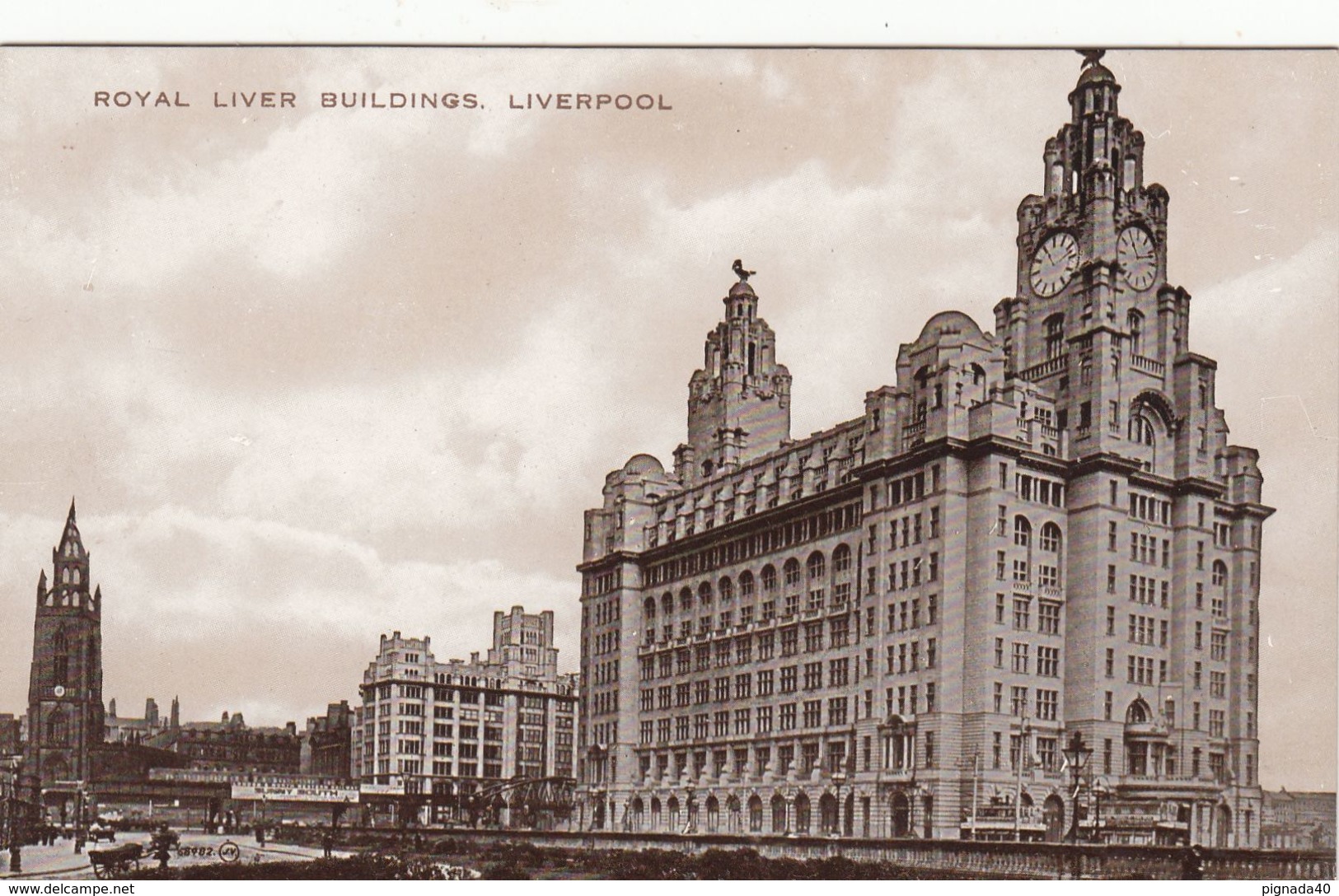 Cp , ANGLETERRE , LIVERPOOL , Royal Liver Buildings - Liverpool