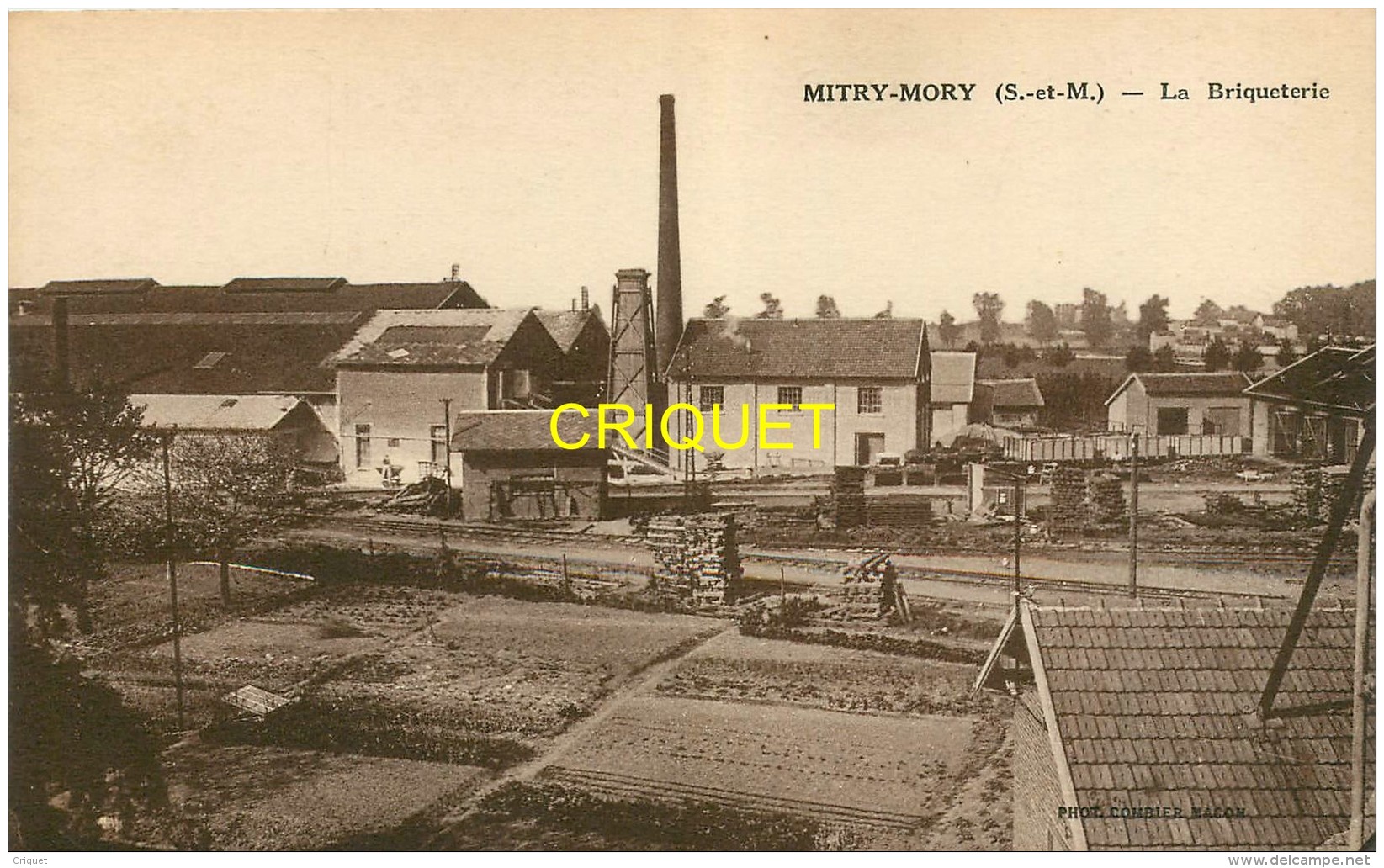 77 Mitry-Mory, La Briqueterie, Belle Carte Pas Courante - Mitry Mory