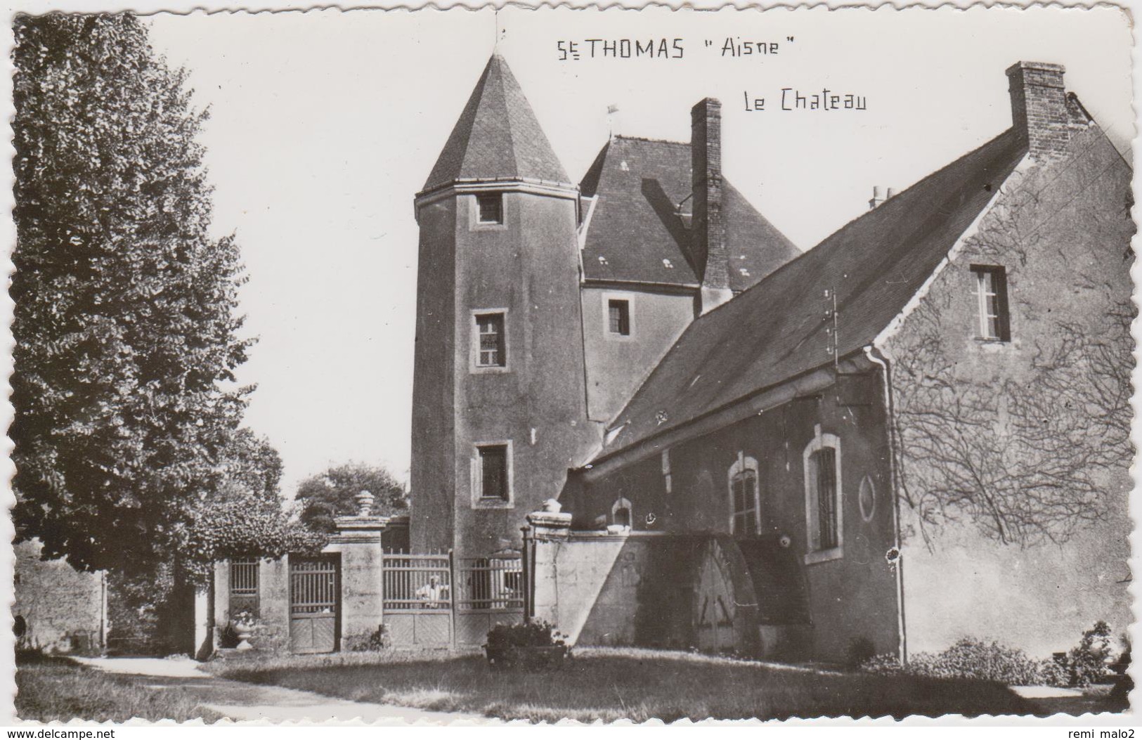 CARTE POSTALE   SAINT THOMAS 02  Le Château - Autres & Non Classés