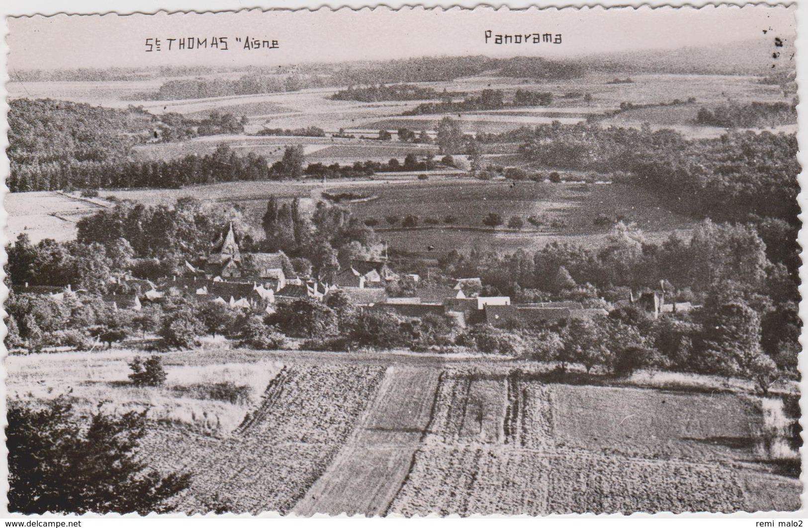 CARTE POSTALE   SAINT THOMAS 02  Panorama - Autres & Non Classés