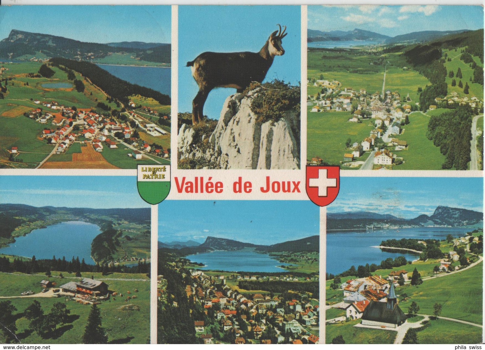 Vallee De Joux - Le Lieu, Chamois, Le Brassus, Le Sentier, Les Bioux - Photo: A. Deriaz - Le Lieu