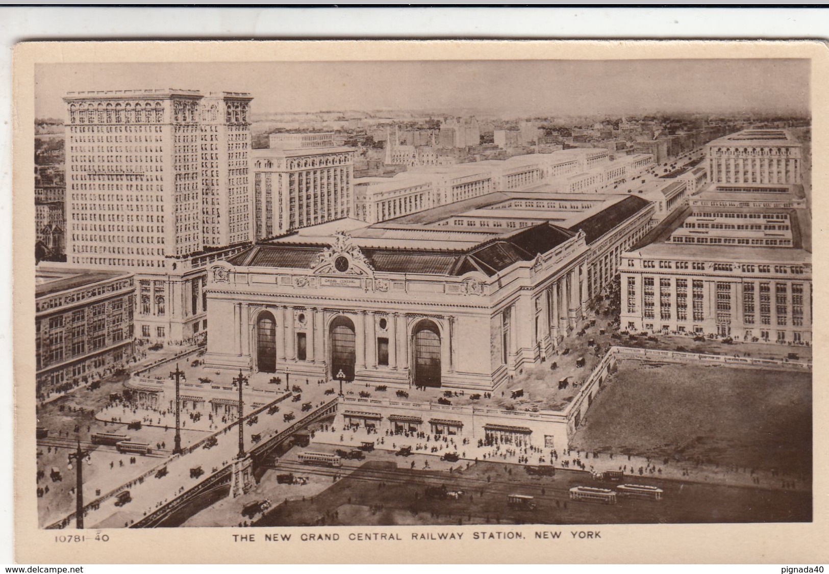 Cp , ÉTATS-UNIS , NEW YORK CITY , The New Grand Central Railway - Églises