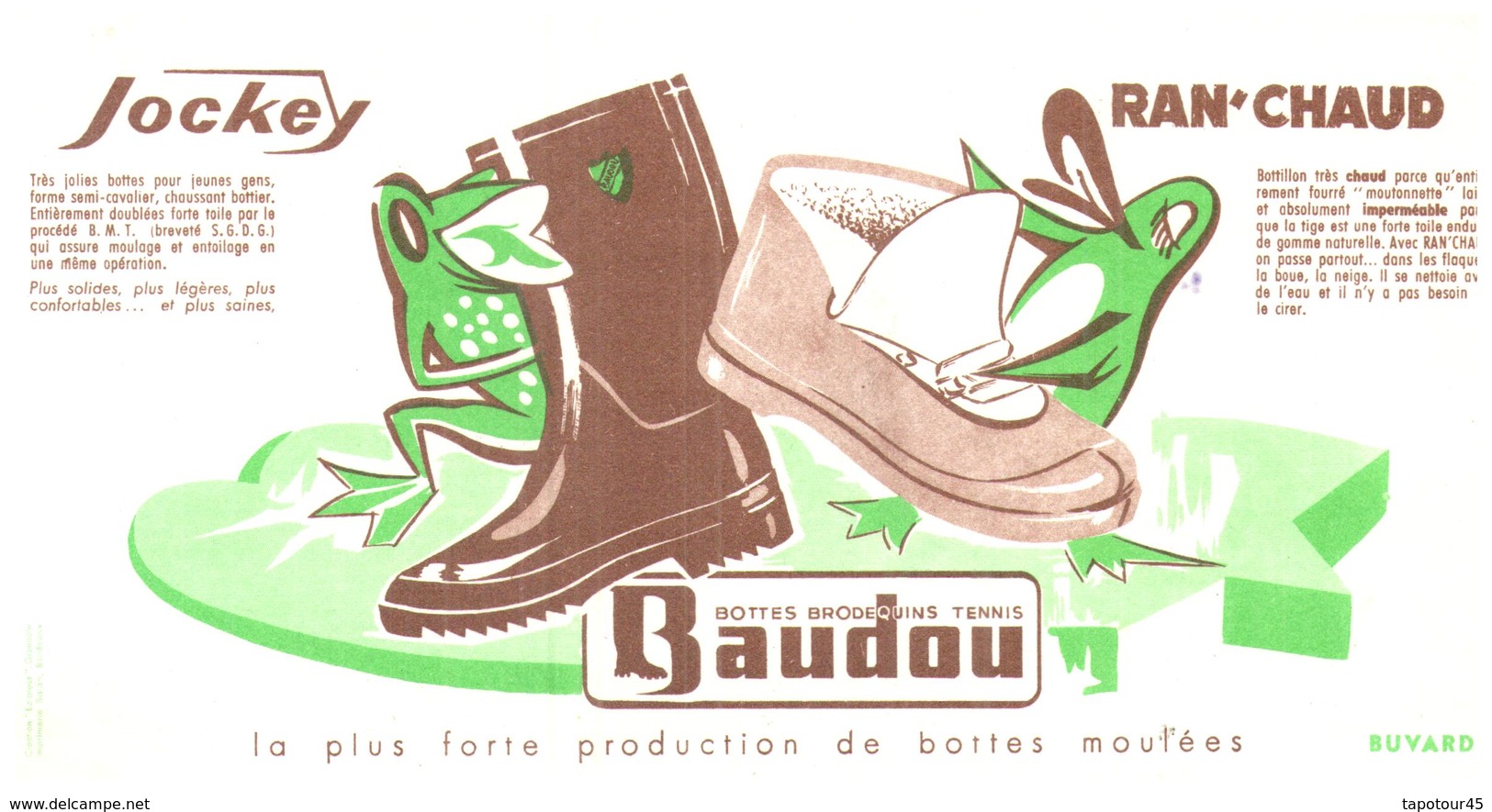 Ch BB/ Buvard Botte Baudou "Jockey /Ran'Chaud" (N= 5) - Chaussures