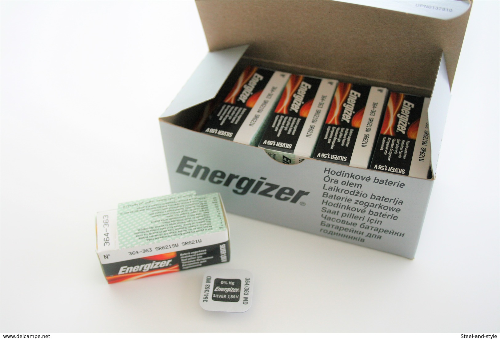 Watches BATTERY : ENERGIZER 364 - 363 - 1pce - Brand New - Swiss Made - Excelent Condition - Other & Unclassified