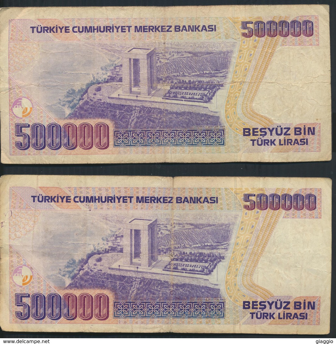 °°° TURKEY - 500000 LIRA 1970 °°° - Turchia