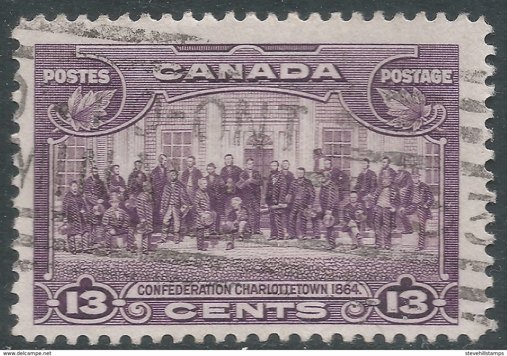 Canada. 1935 KGV. 13c Used SG 348 - Usati