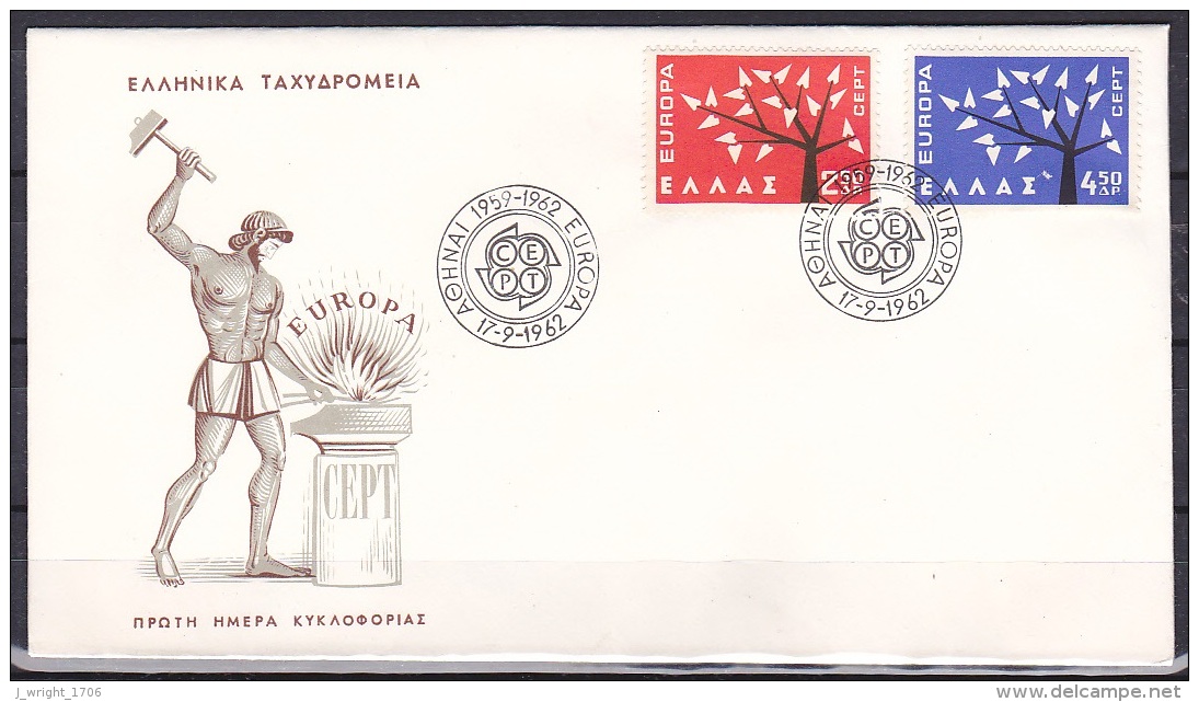 Greece/1962 - Europa CEPT - Set - FDC - FDC