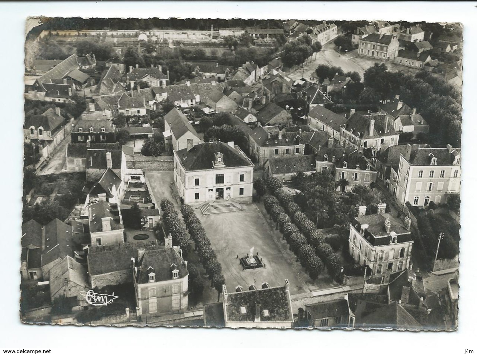 53/ MAYENNE...CRAON. Vua Aérienne. La Mairie - Craon