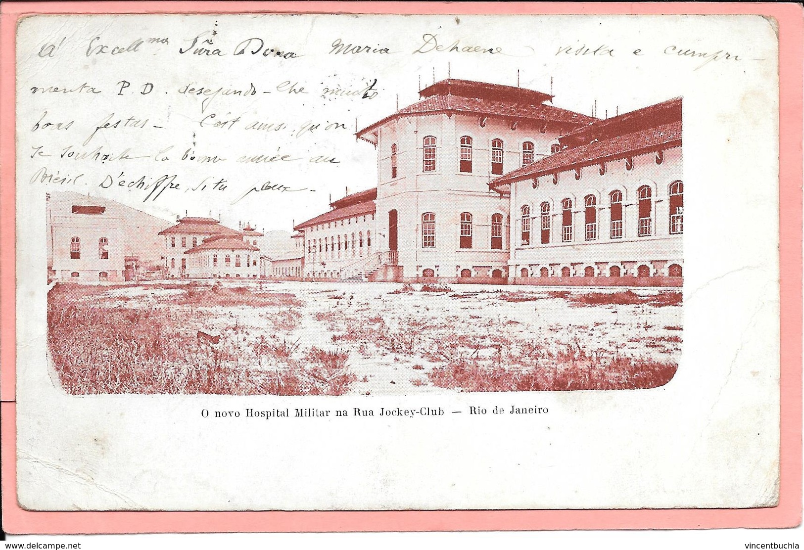 O Novo Hospital Militar Na Rua Jockey-Club - Rio De Janeiro - Rio De Janeiro