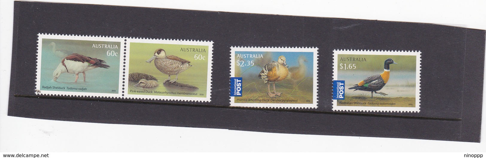 Australia ASC 2964-2967 2012 Waterbirds,Mint Never Hinged, - Mint Stamps