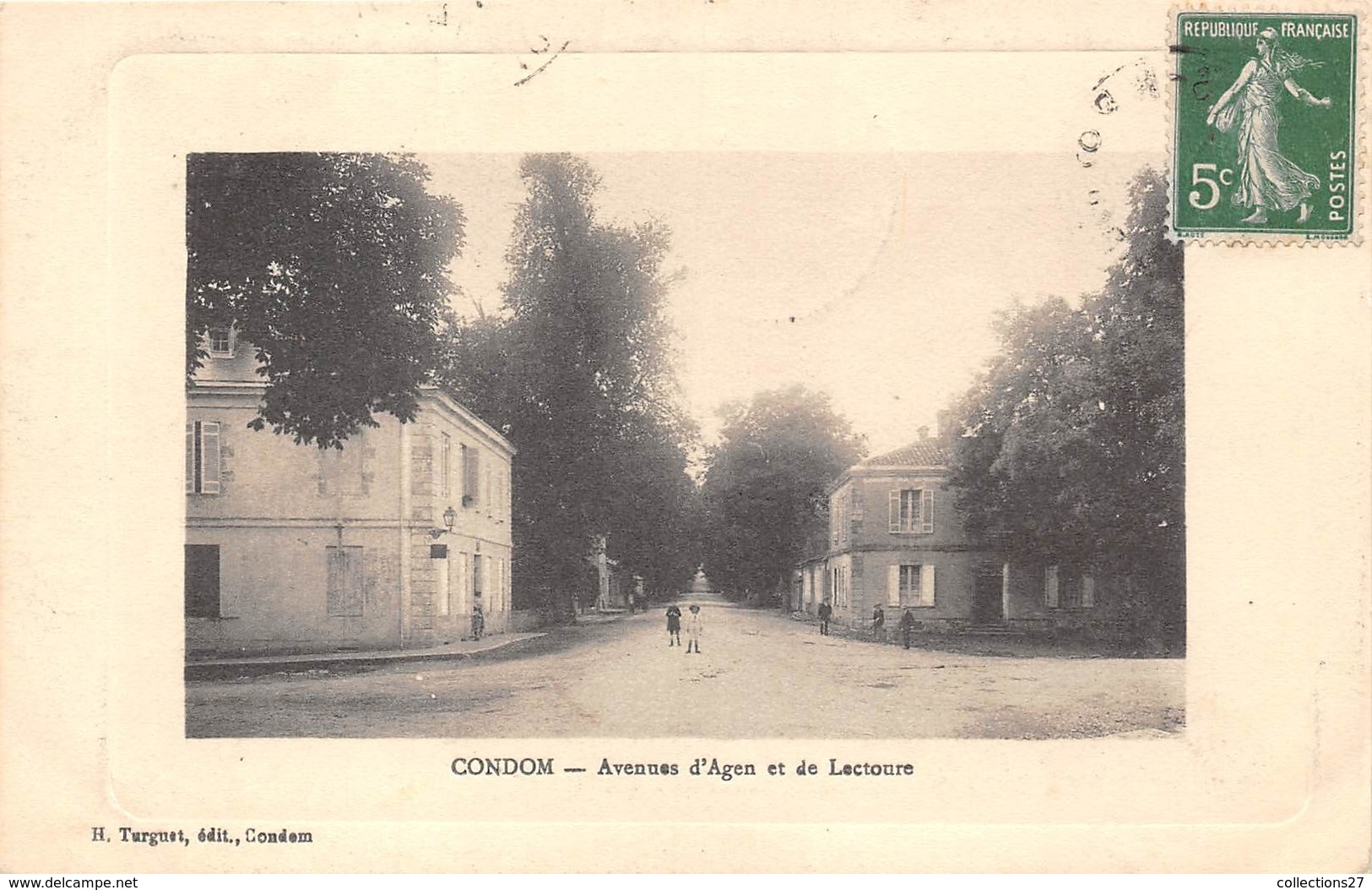 32-CONDOM-AVENUE D'AGEN ET DE LECTOURE - Condom