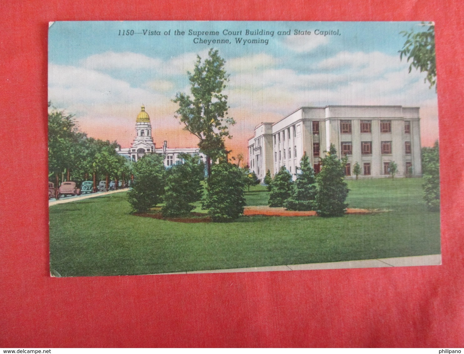 Supreme Court Building  & State Capitol Cheyenne Wyoming        Ref 3020 - Cheyenne