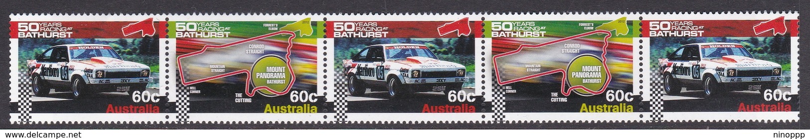 Australia ASC 3037-3042 2012 50 Years Bathurst Racing, Mint Never Hinged - Mint Stamps