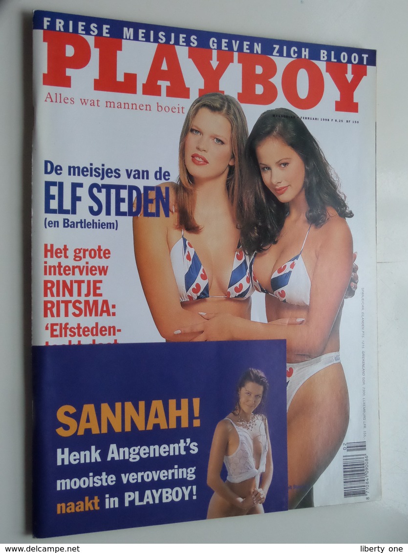 PLAYBOY Maandblad FEBRUARI 1998 ! - Andere & Zonder Classificatie