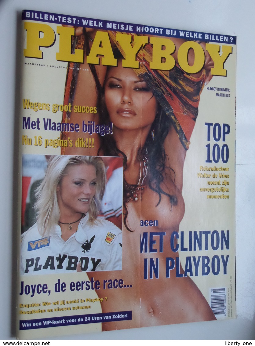 PLAYBOY Maandblad AUGUSTUS 1998 ! - Andere & Zonder Classificatie