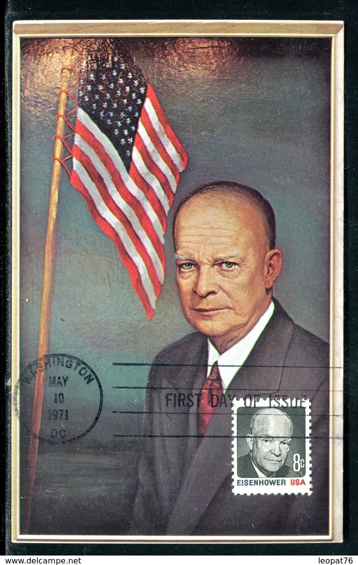 Etats Unis - Carte Maximum 1971 - Eisenhower - Maximumkarten (MC)