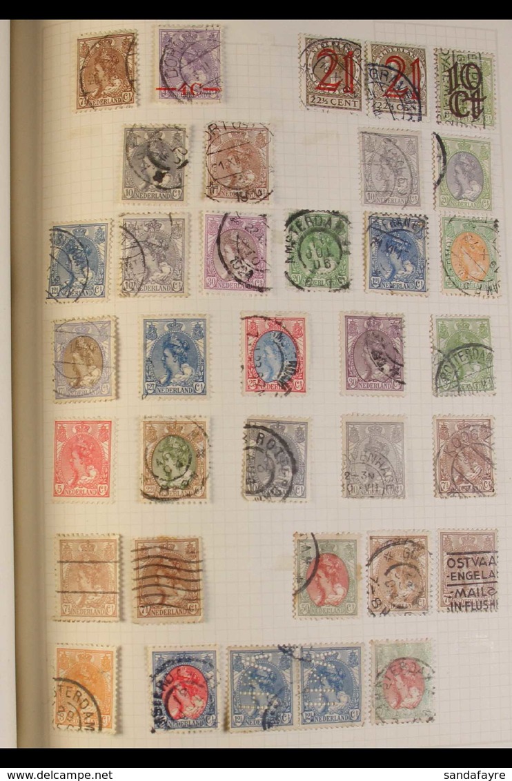 EUROPE OLD-TIME STAMP COLLECTION 1880s To 1970s Mint & Used Ranges, Lightly Duplicated, Housed In SEVEN Small, Spring-ba - Autres & Non Classés