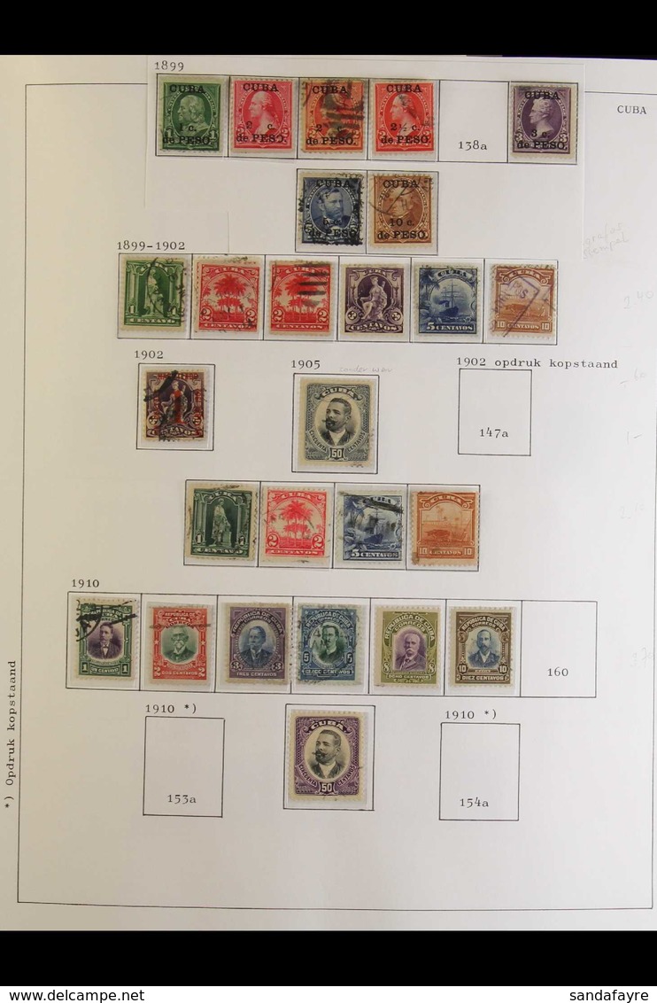 1899-1960 INTERESTING COLLECTION On Pages, Some Mint But Mostly Used Mainly All Different Stamps, Includes 1914-15 Map V - Autres & Non Classés
