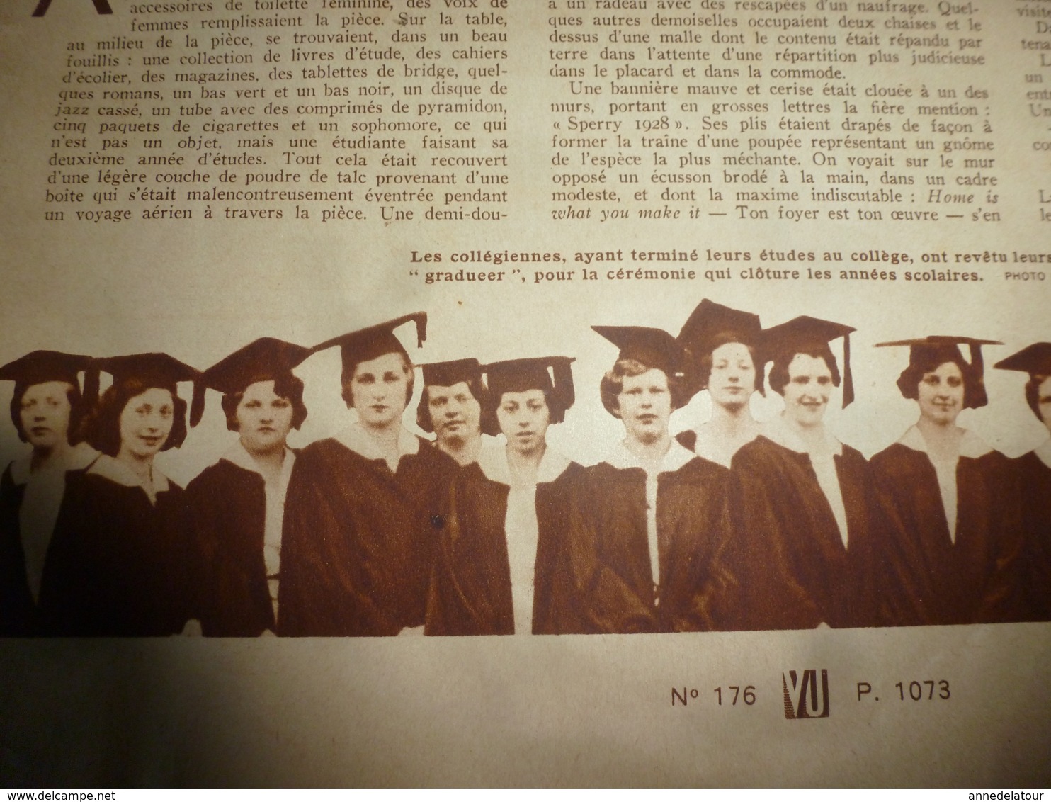 1931 VU ----->Séville;College girls (USA); Indochine (Saïgon,Hadong,Hongaï,etc); Ecole des Premieres avec Mimi Pinson;