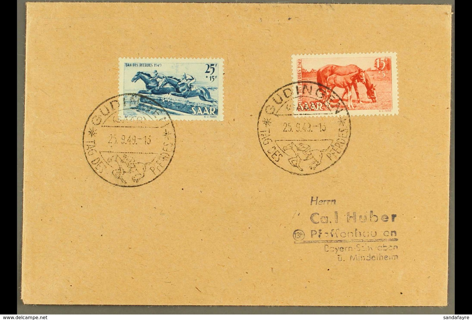 1951-1955 FIRST DAY COVERS. All Different Group Of Mostly Illustrated Unaddressed First Day Covers, Includes 1949 Horses - Altri & Non Classificati