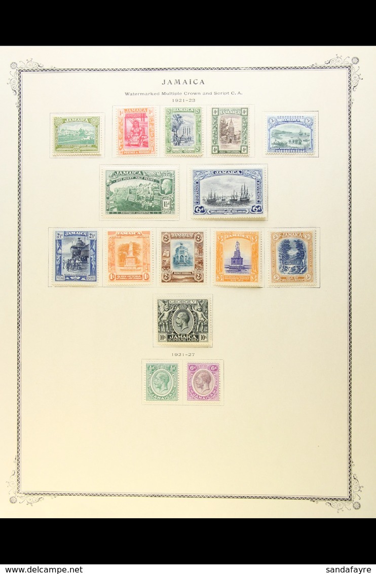 1912-35 MINT KGV COLLECTION An All Different, Very Fine Mint Collection Presented On Printed Pages. Includes 1912-19 Ran - Jamaica (...-1961)