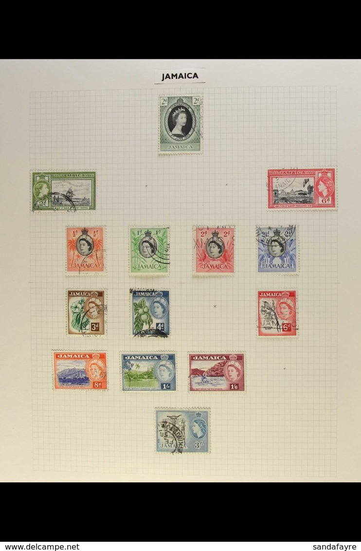 1953-1999 QEII FINE USED COLLECTION A Neatly Presented & Extensive, ALL DIFFERENT Collection Containing A Plethora Of Co - Jamaïque (...-1961)
