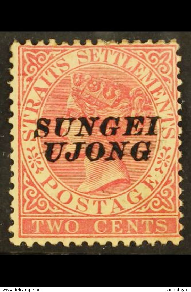 NEGRI SEMBILAN 1885 2c Pale Rose Overprinted "Sungei Ujong", Type 23, SG 38, Very Fine Mint. For More Images, Please Vis - Autres & Non Classés